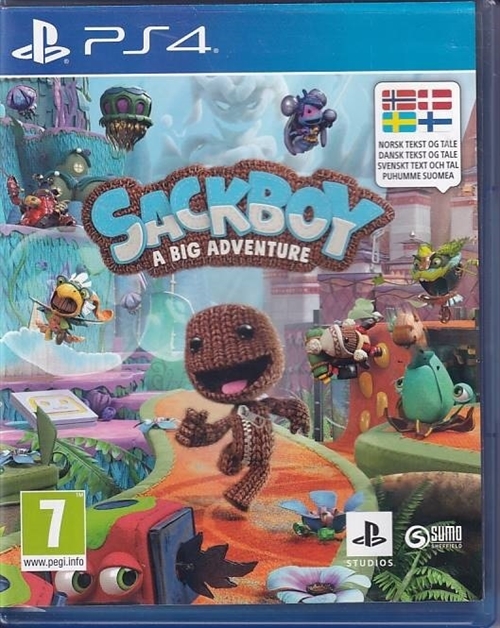 Sackboy A Big Adventure - Nordic Version - PS4 (A Grade) (Used) (Eng)